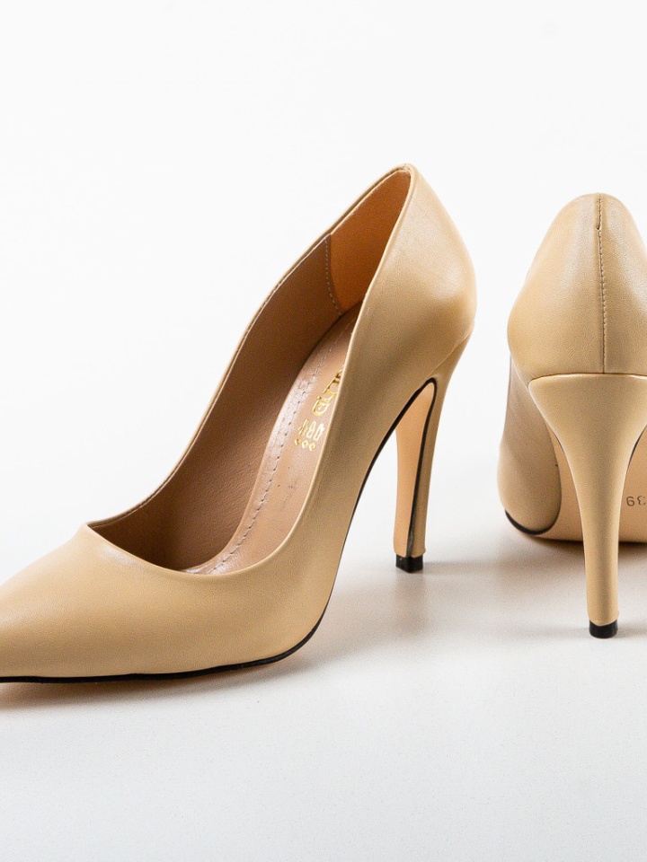 Scarpe da donna Beige Misy 6 - Img 7