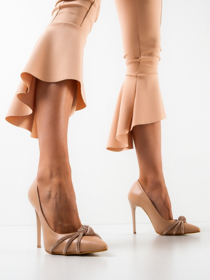 Scarpe da donna Beige Mogles - Img 10