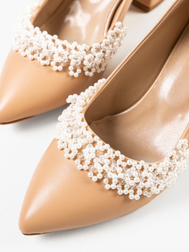 Scarpe da donna Beige Perly - Img 8