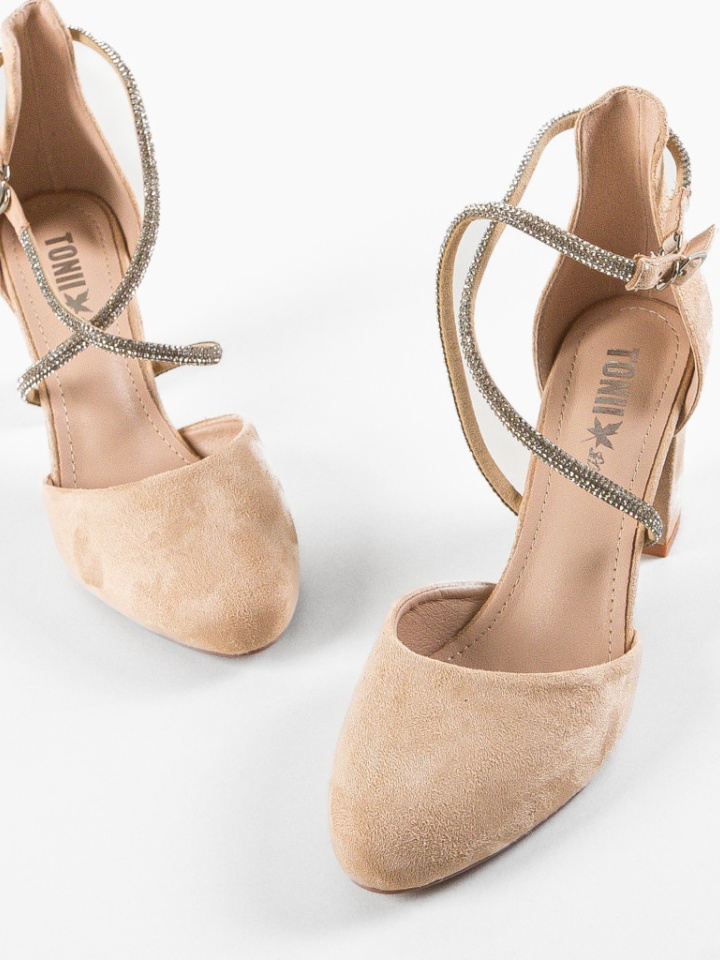 Scarpe da donna Beige Santos - Img 5