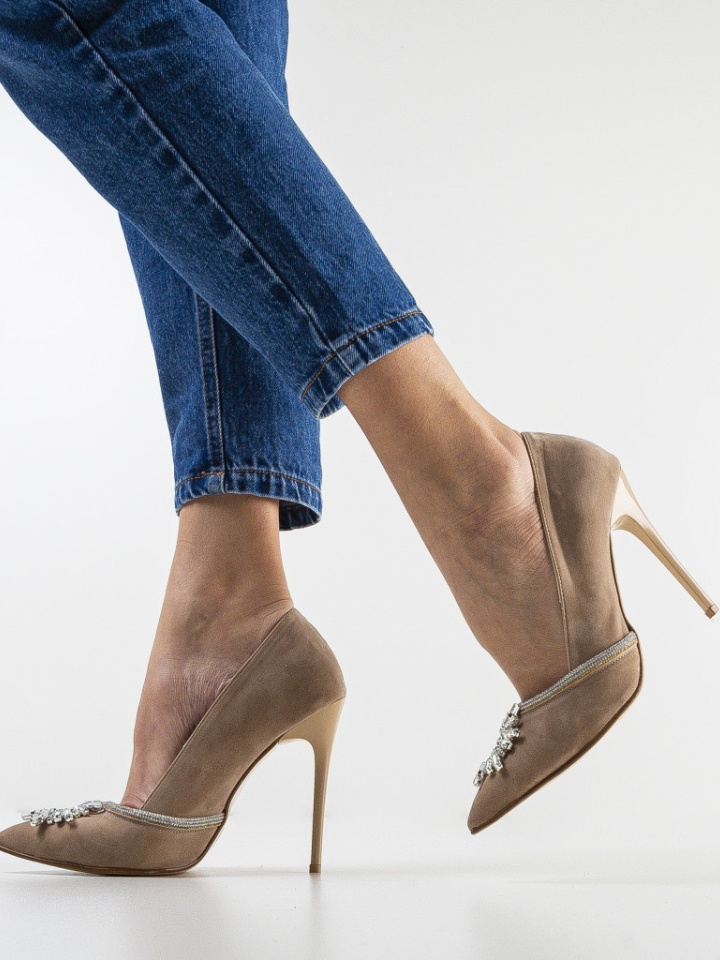 Scarpe da donna Beige Sister - Img 9