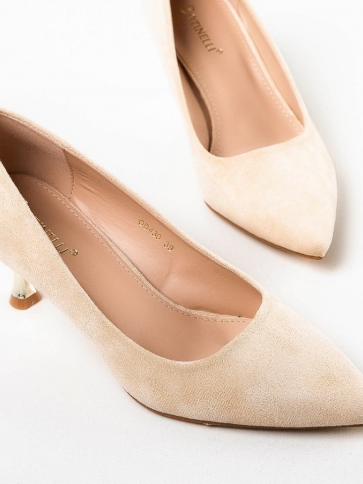Scarpe da donna Beige Trois - Img 14