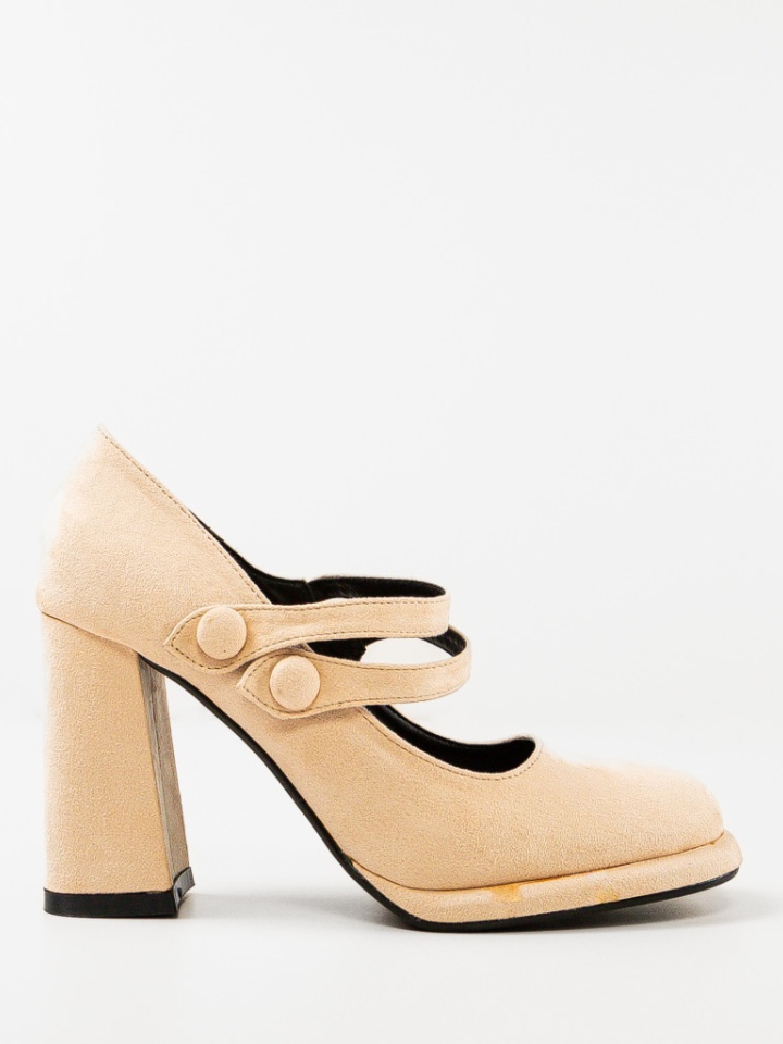 Scarpe da donna Beige Vintage 2 - Img 3
