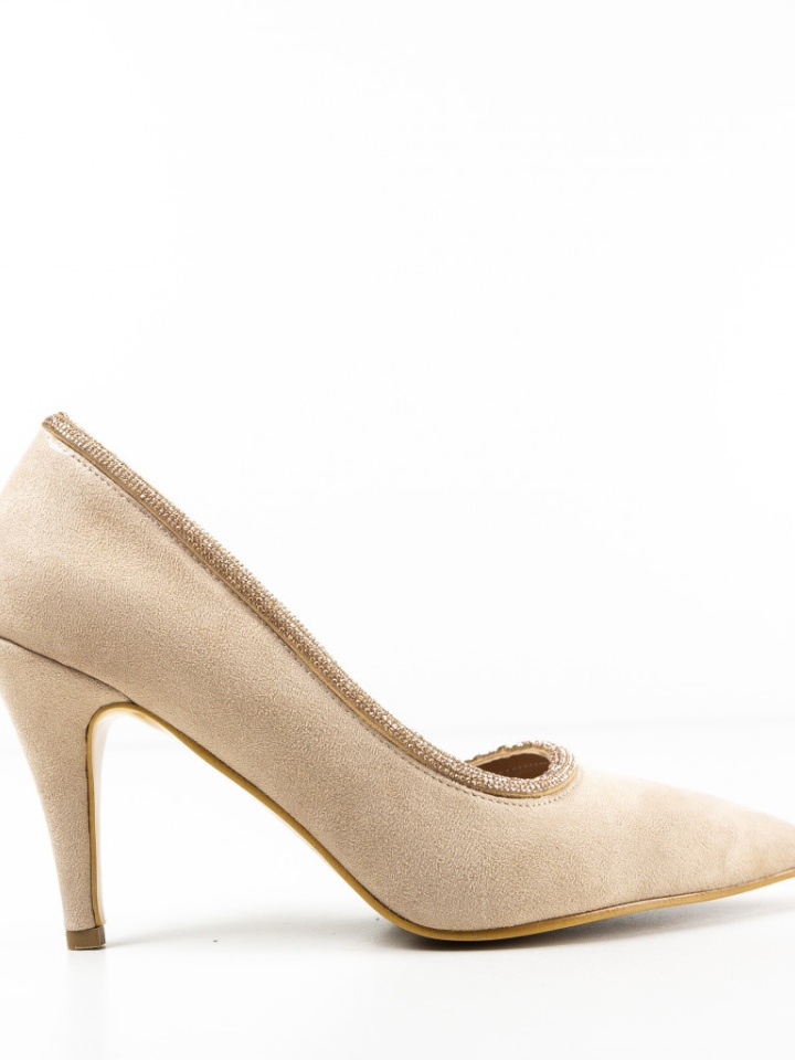 Scarpe da donna Beige Wiham - Img 5