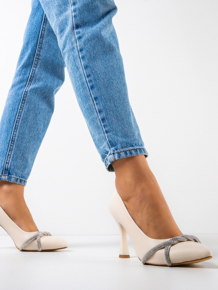 Scarpe da donna Beige Yajo 2 - Img 1