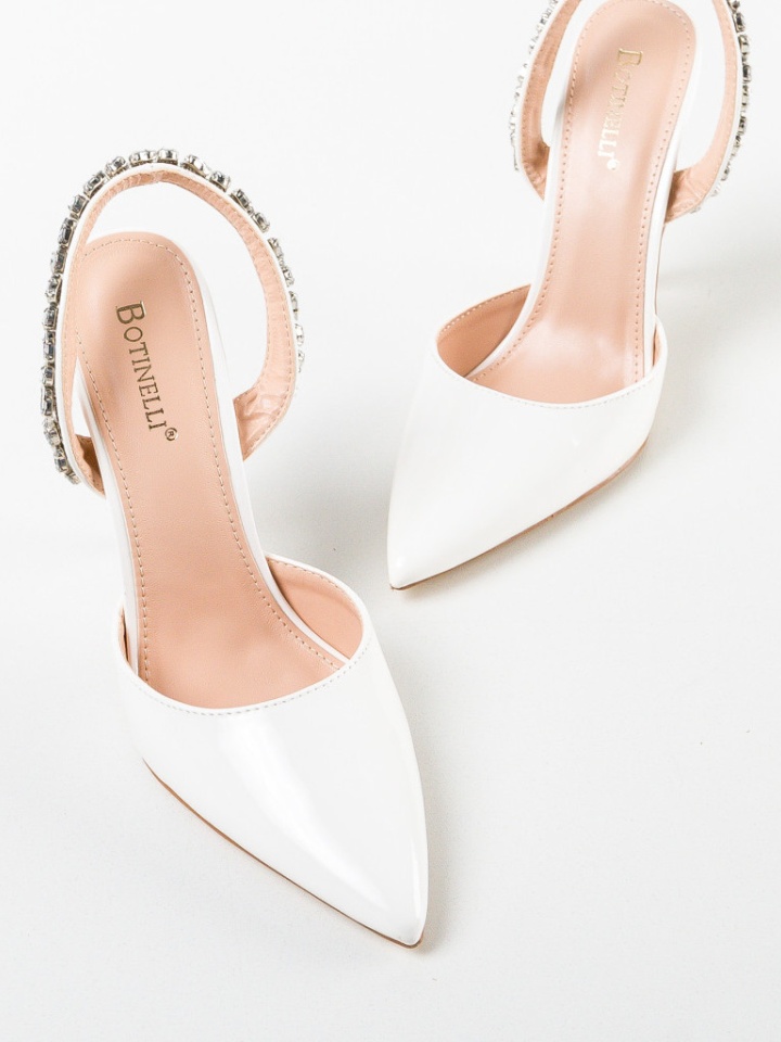 Scarpe da donna Bianche Bleom - Img 7