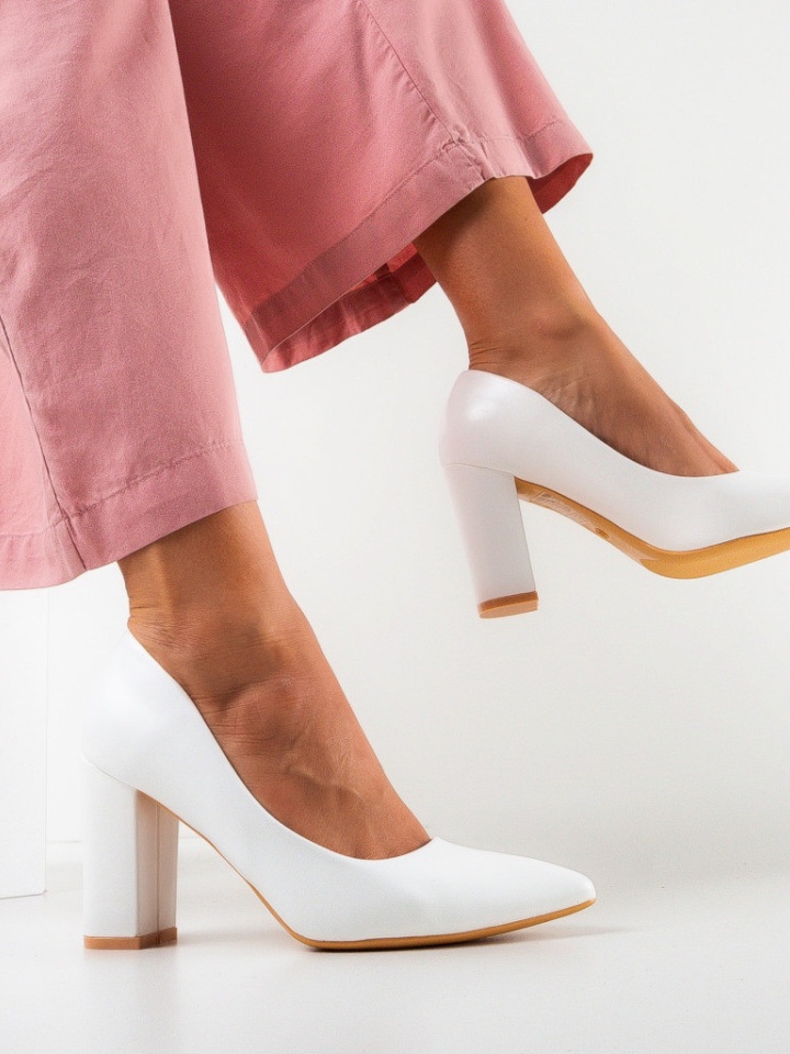 Scarpe da donna Bianche Dodson - Img 1