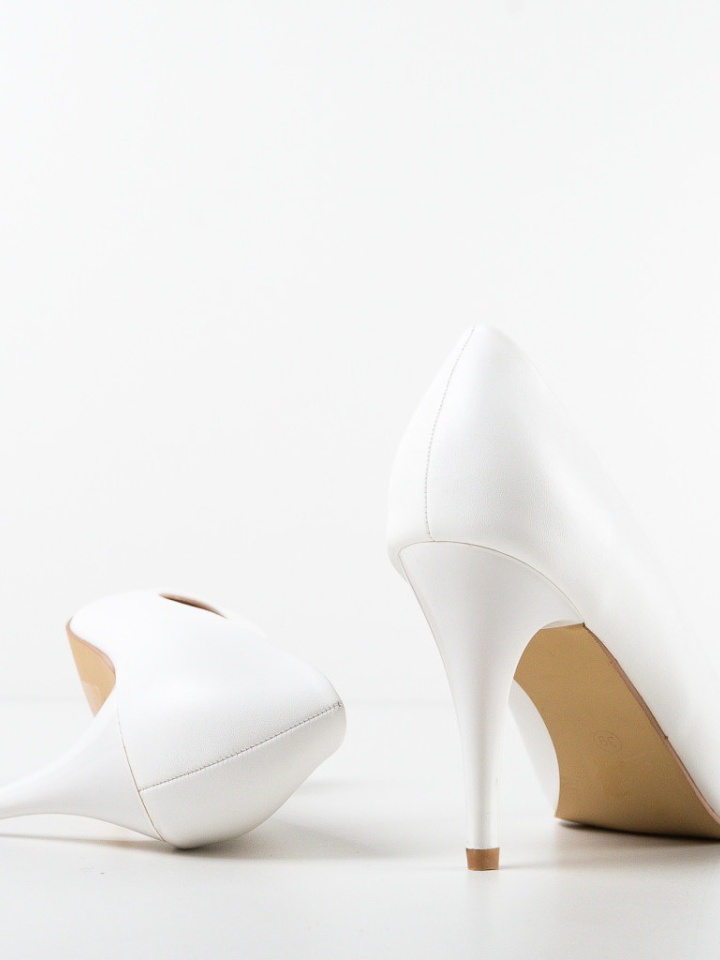 Scarpe da donna Bianche Halek - Img 12