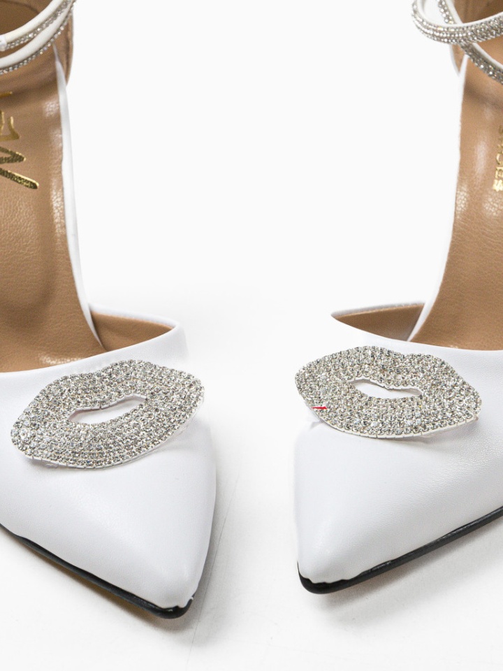 Scarpe da donna Bianche Kiss - Img 13