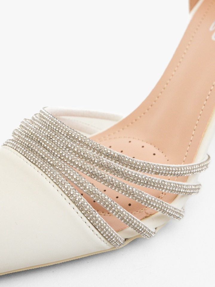 Scarpe da donna Bianche Meny - Img 4