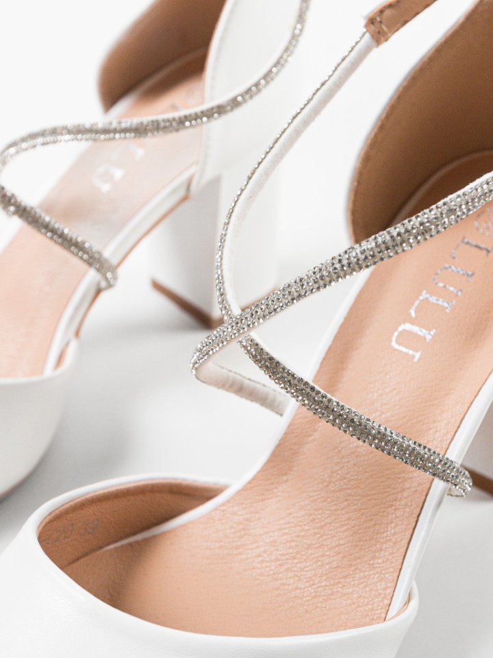 Scarpe da donna Bianche Ochen - Img 7