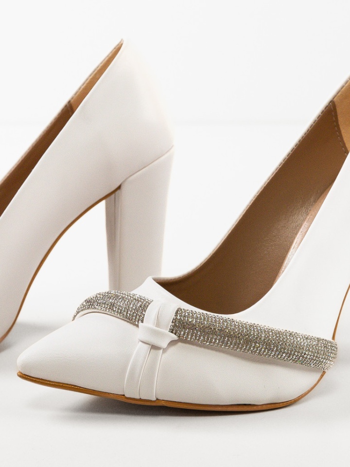 Scarpe da donna Bianche Pynay - Img 6