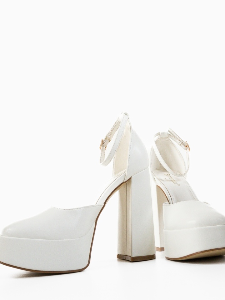 Scarpe da donna Bianche Reuben - Img 7