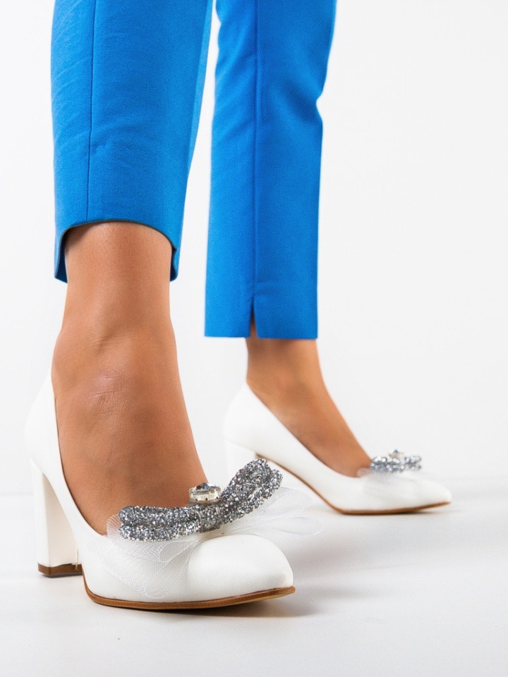 Scarpe da donna Bianche Scar - Img 9