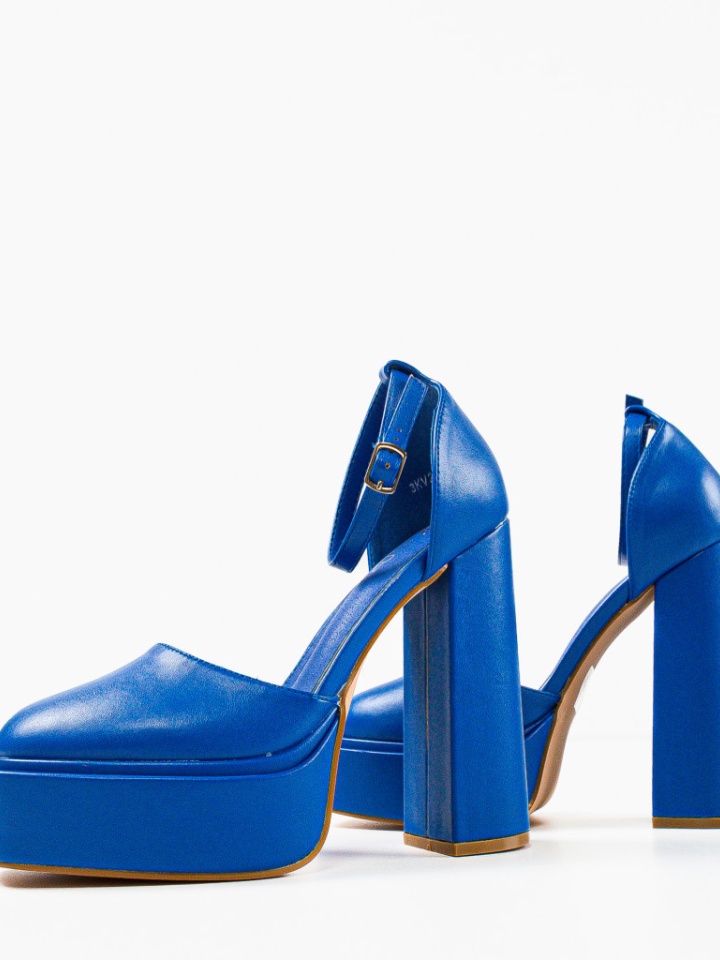 Scarpe da donna Blu Hanke - Img 7
