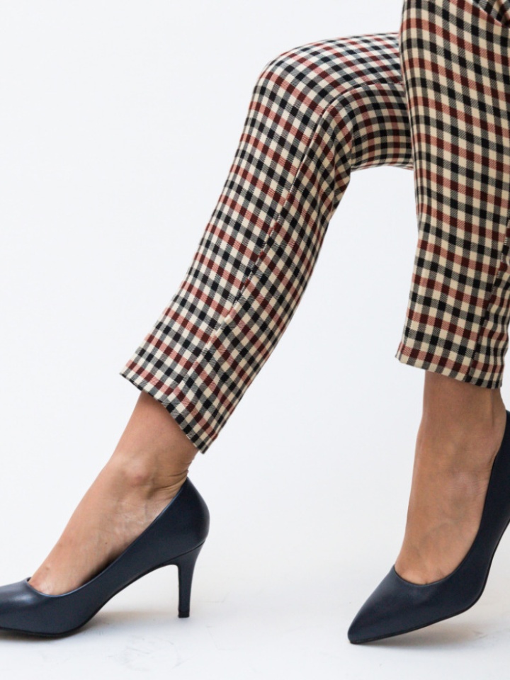 Scarpe da donna Blu navy Cheloo - Img 4