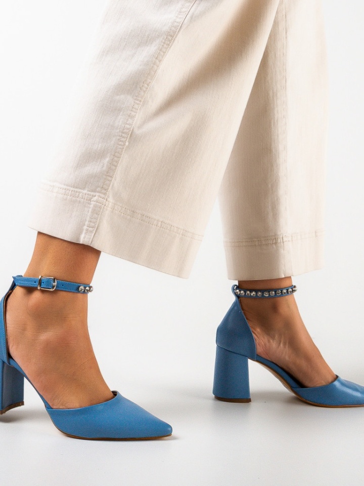 Scarpe da donna Blu navy Vingrete - Img 10