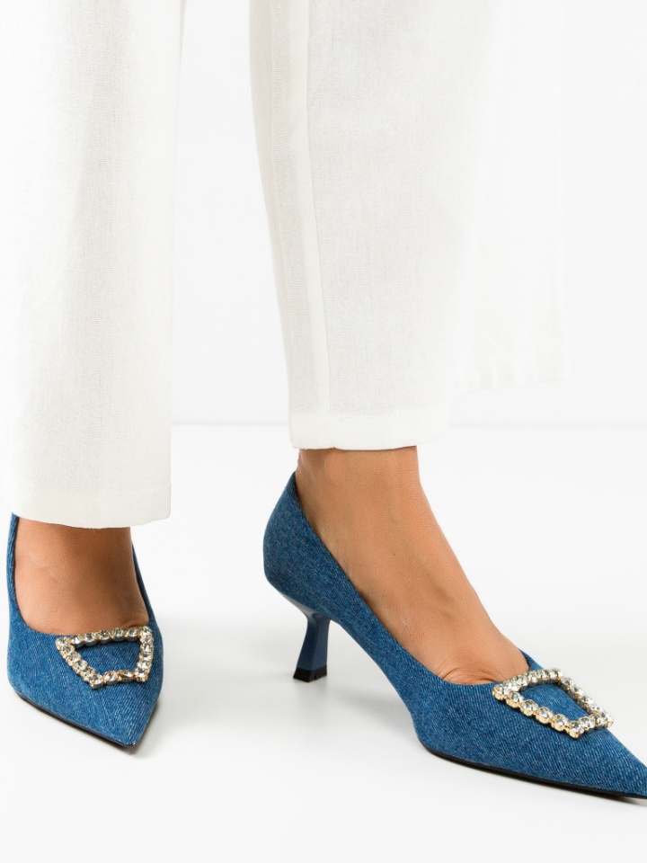 Scarpe da donna Blu Riya - Img 2