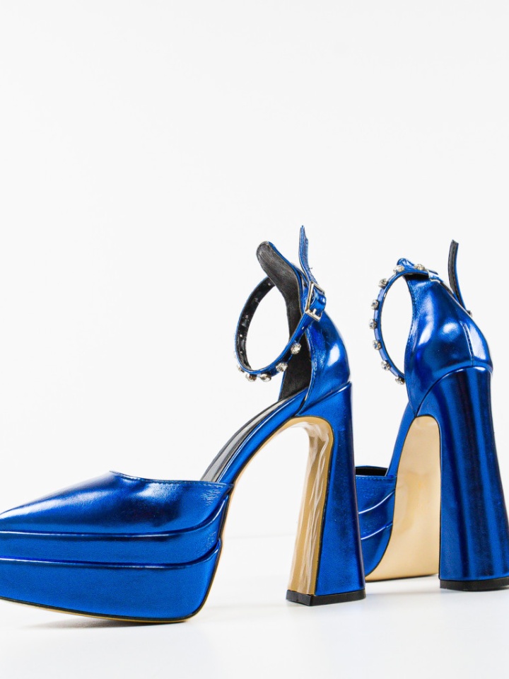 Scarpe da donna Blu Sivri - Img 8
