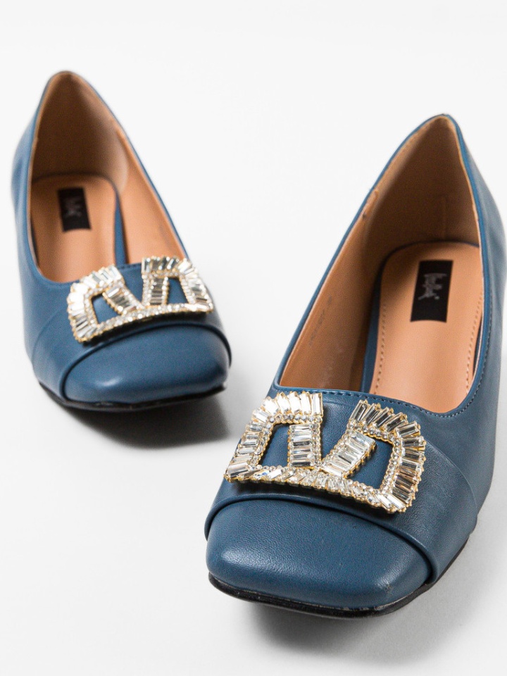Scarpe da donna Blu Strickl - Img 12
