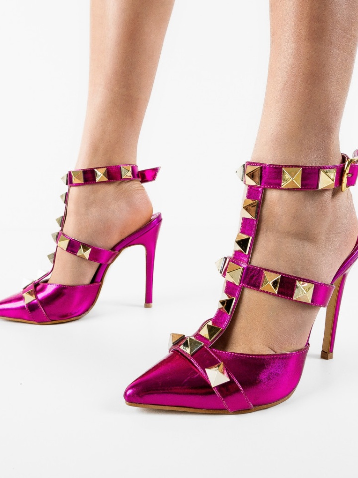 Scarpe da donna Fuchsia Habilay - Img 4