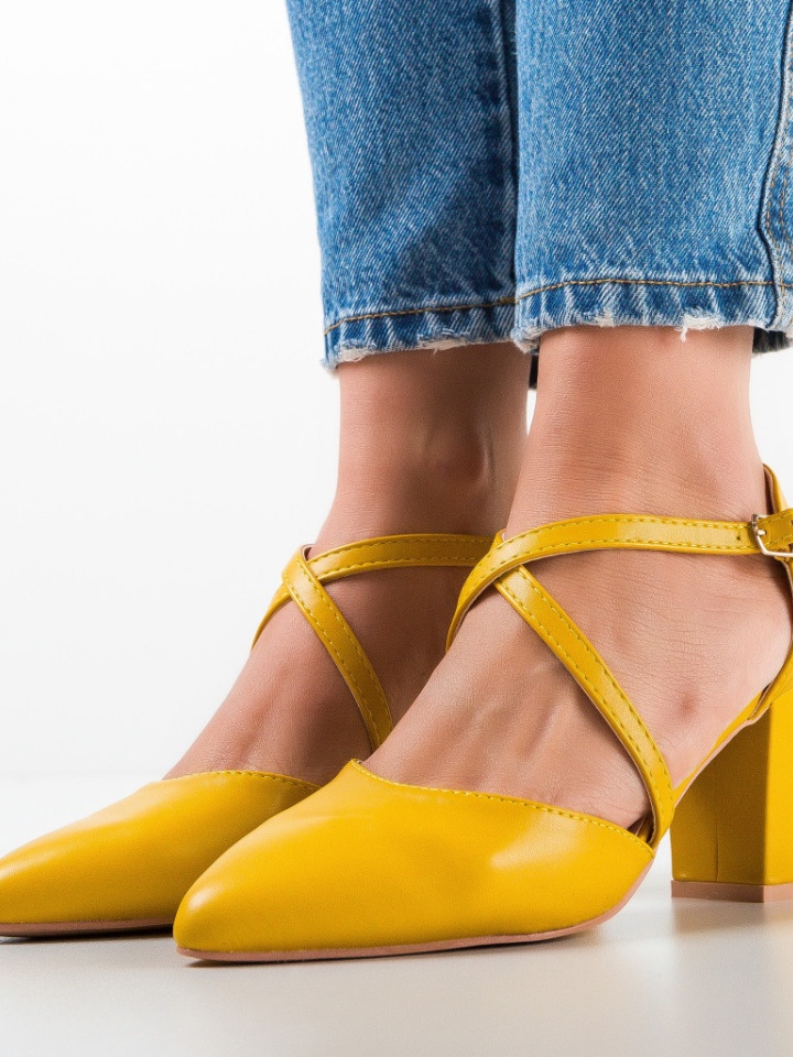 Scarpe da donna Gialle Rahma - Img 12
