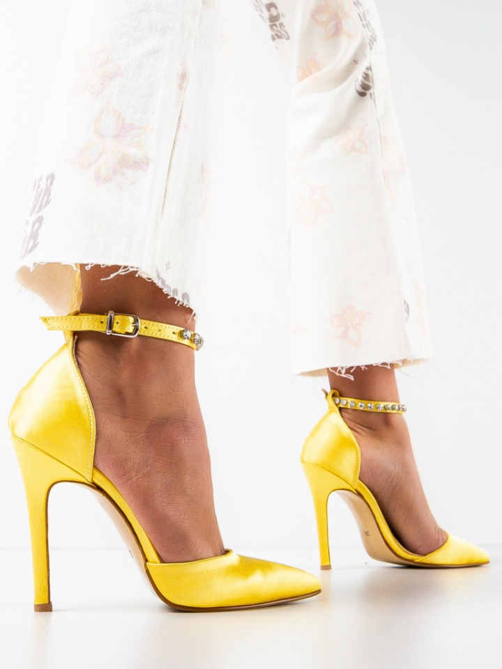 Scarpe da donna Gialle Tanos - Img 4