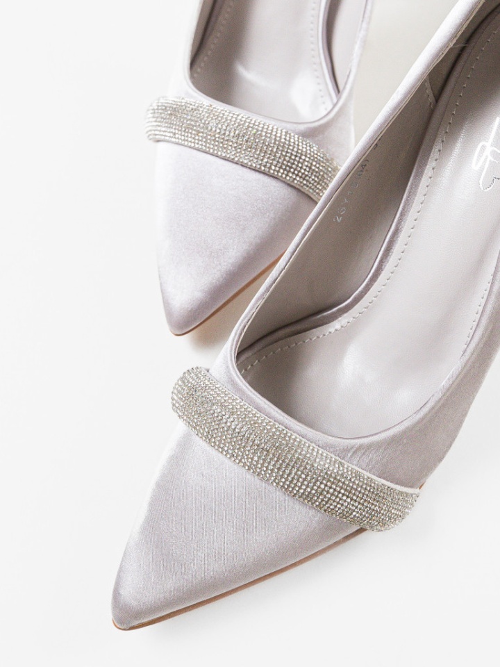 Scarpe da donna Grige Farrah - Img 7