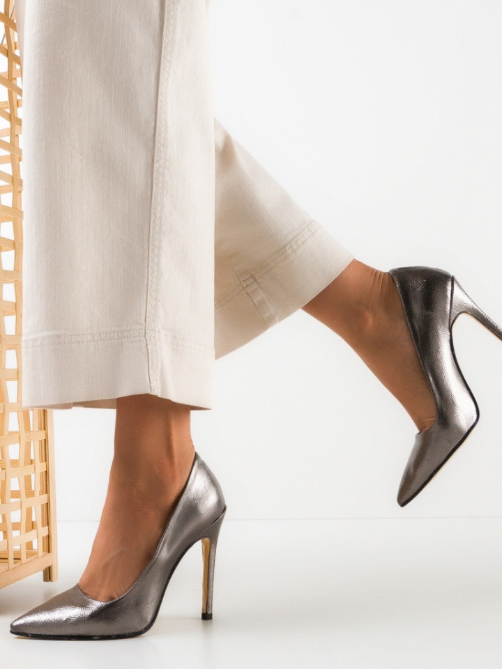 Scarpe da donna Grige Symy - Img 8