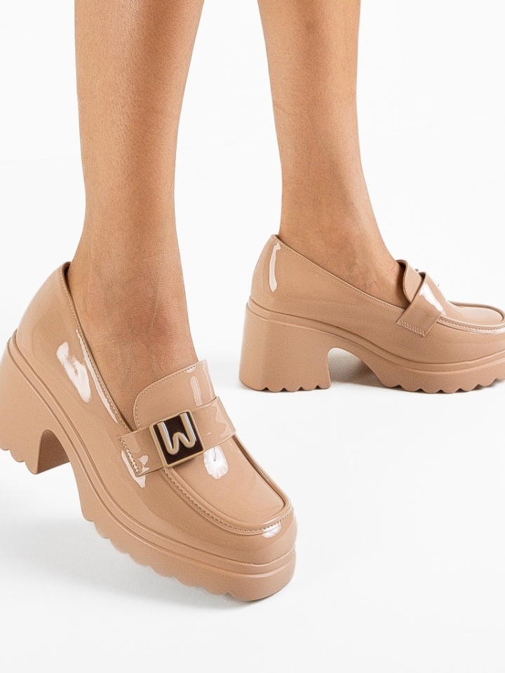 Scarpe da donna Khaki Haris - Img 1