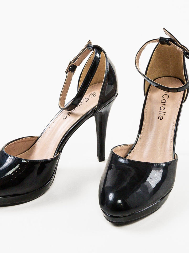 Scarpe da donna Nere Cryst - Img 6