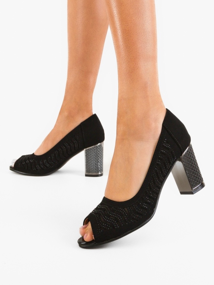 Scarpe da donna Nere Delore - Img 3