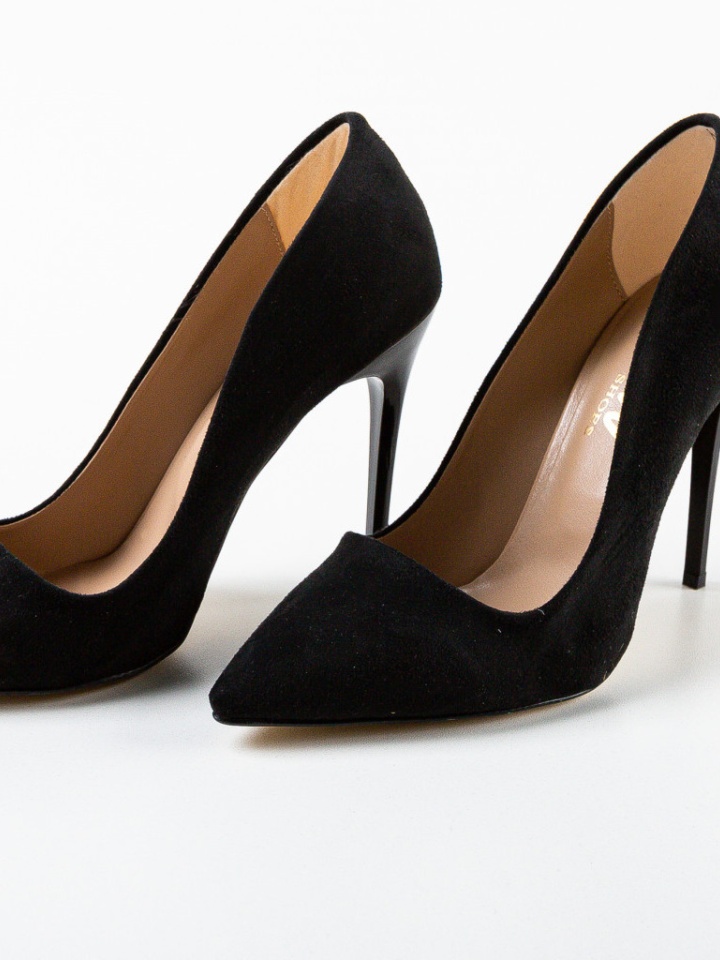 Scarpe da donna Nere Pefeba 4 - Img 12