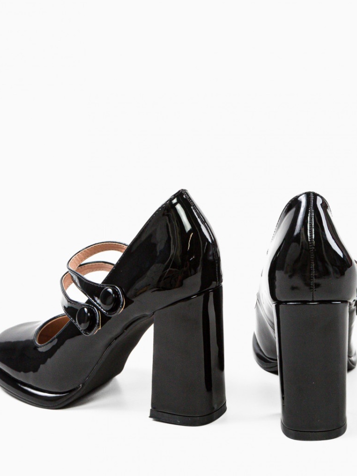 Scarpe da donna Nere Vintage - Img 5