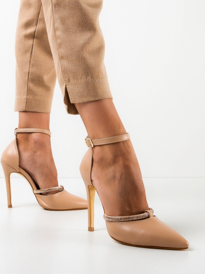 Scarpe da donna Nude Naban - Img 2
