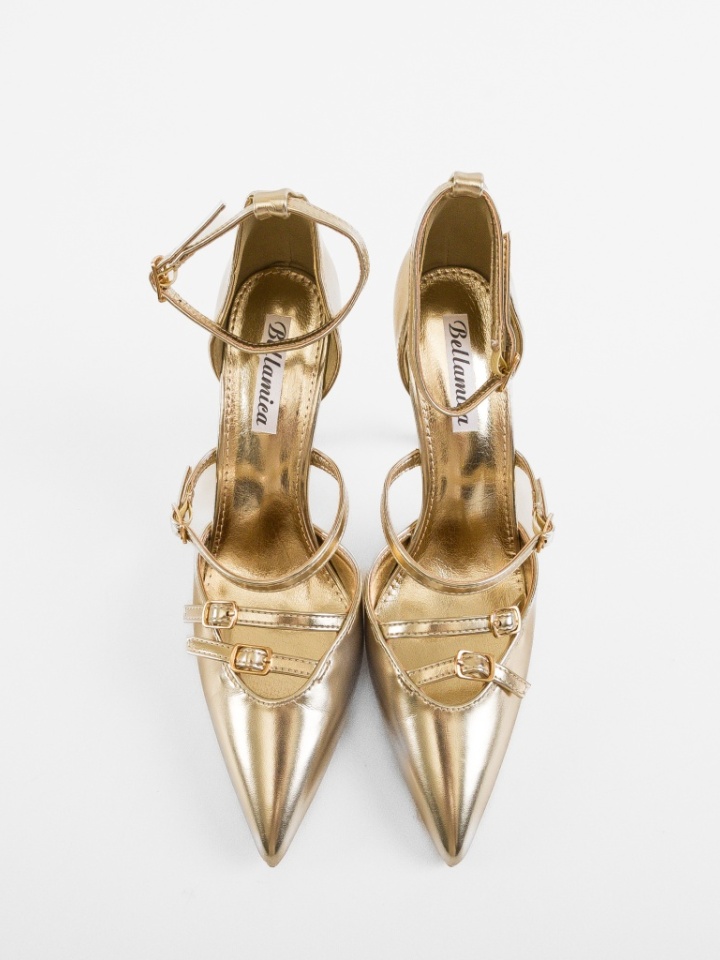 Scarpe da donna Oro Cobb - Img 5