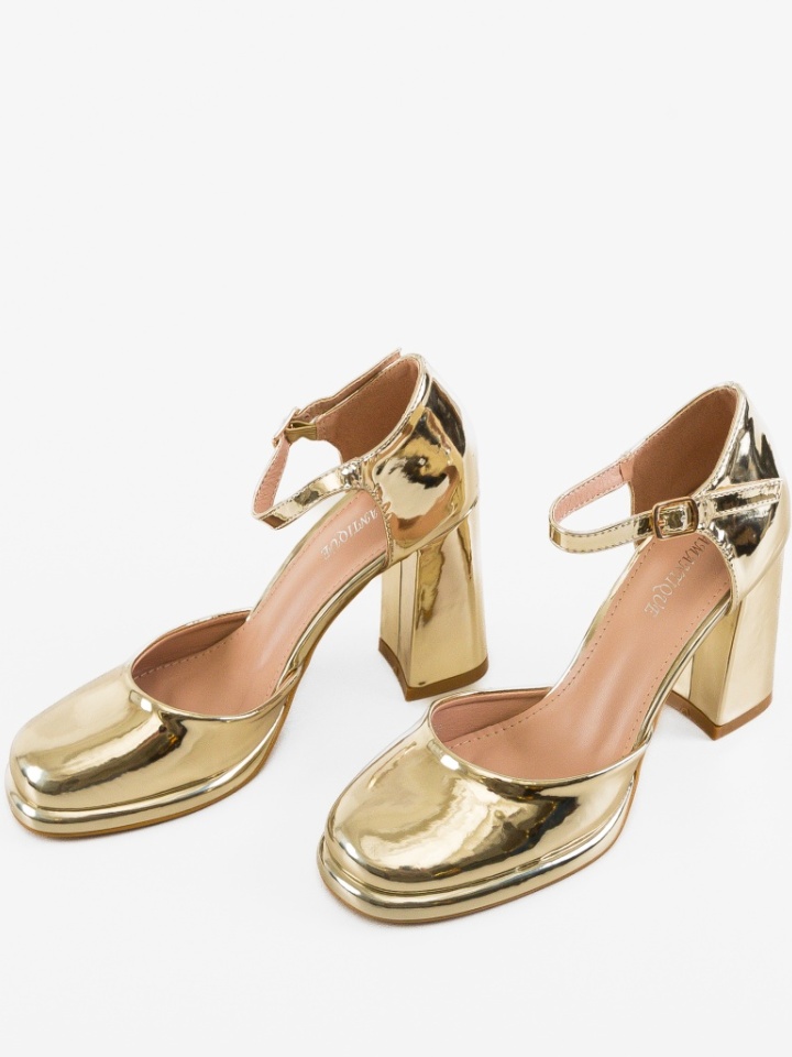 Scarpe da donna Oro Frazer - Img 5