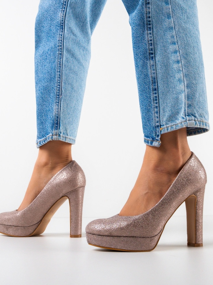 Scarpe da donna Oro Jubes - Img 2