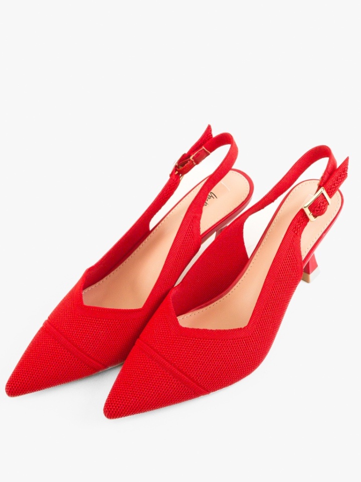 Scarpe da donna Rosse Aadam - Img 4