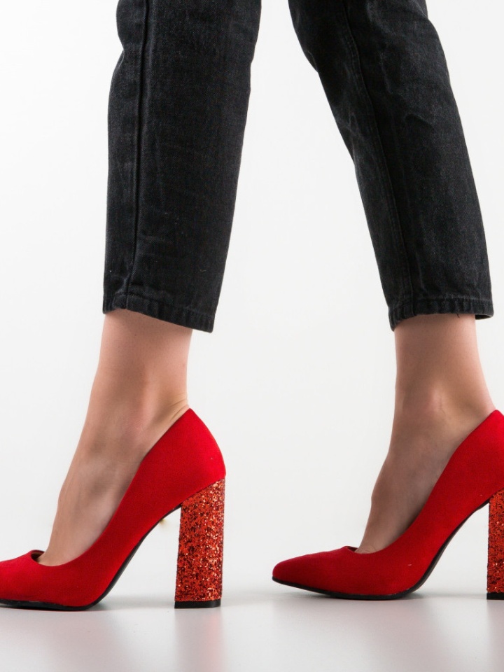 Scarpe da donna Rosse Clarke - Img 11