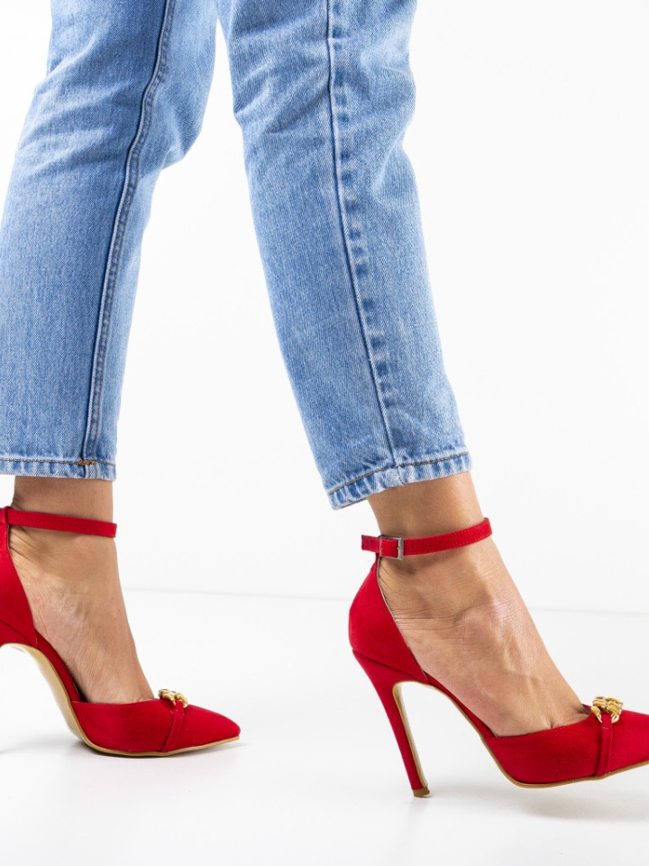 Scarpe da donna Rosse Deler - Img 2