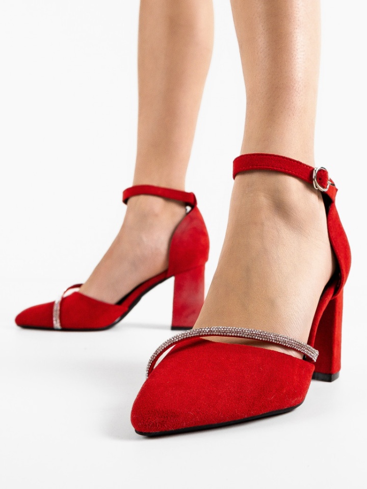 Scarpe da donna Rosse Dem - Img 1