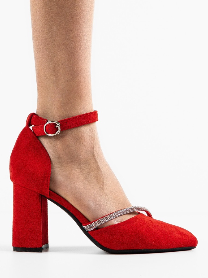 Scarpe da donna Rosse Dem - Img 5