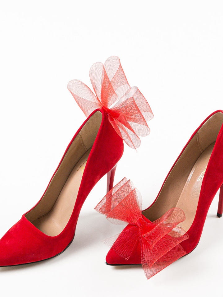 Scarpe da donna Rosse Monroe - Img 6
