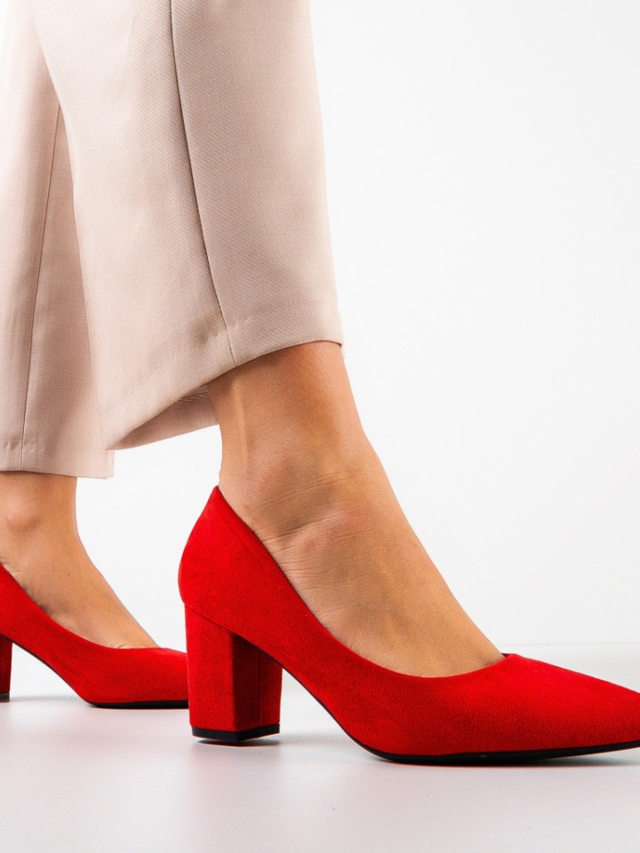 Scarpe da donna Rosse Monty - Img 4