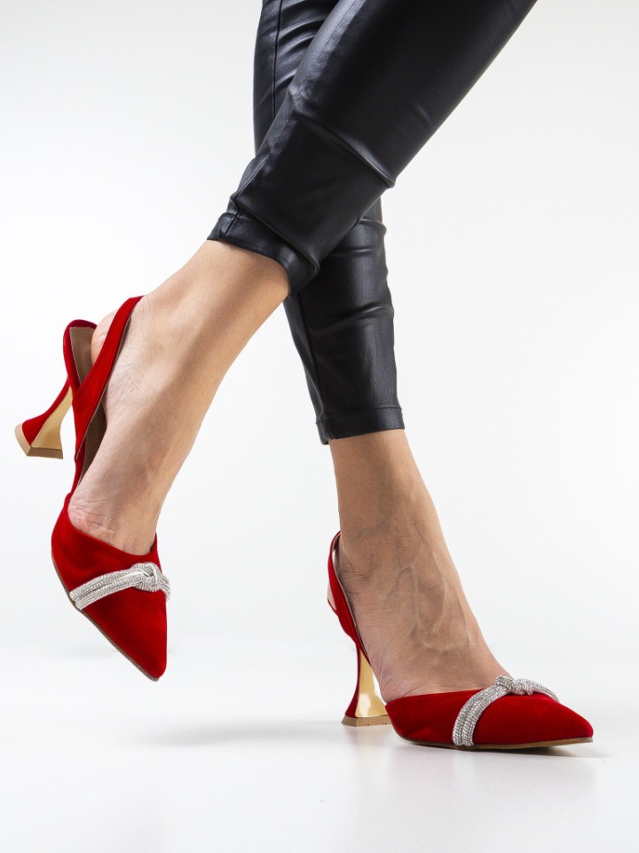 Scarpe da donna Rosse Quar - Img 9