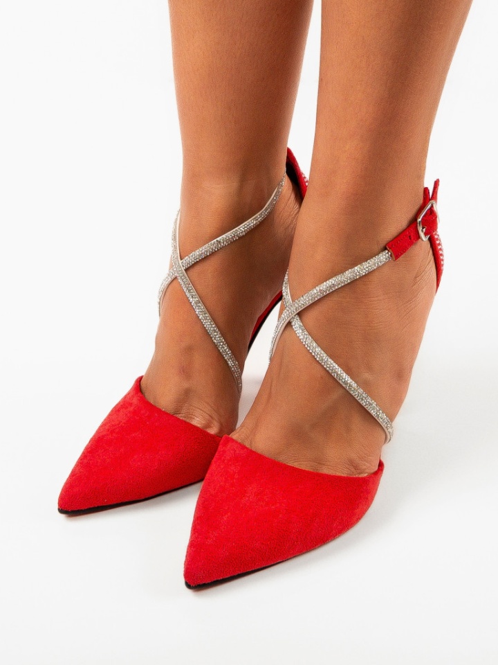 Scarpe da donna Rosse Roccala - Img 3