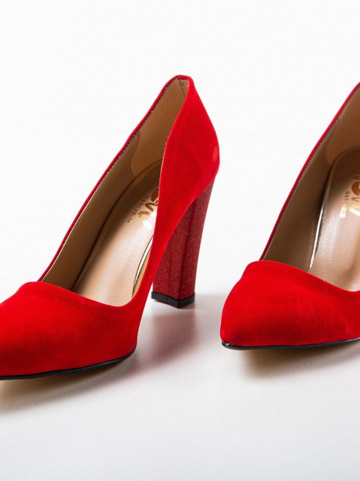 Scarpe da donna Rosse Santer - Img 13