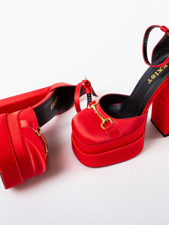 Scarpe da donna Rosse Versoma 2 - Img 14