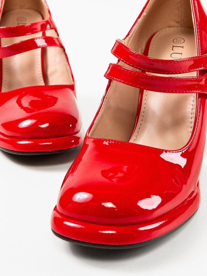 Scarpe da donna Rosse Vintage - Img 6